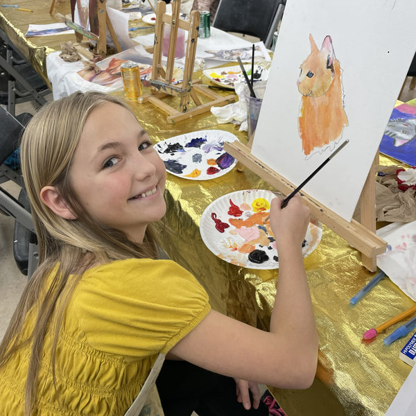 Week 5: Painting the Wild Kingdom: Drawing & Painting (July 2026) | Grades K-2