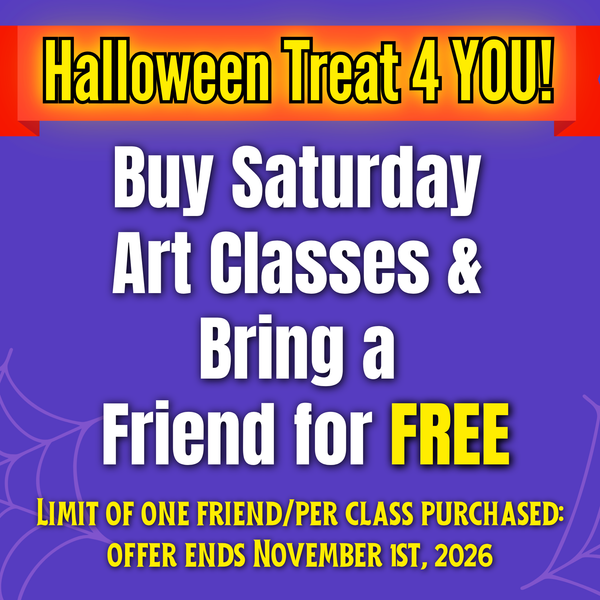 Painting & Illustration: Watercolor, Oil & Acrylic (Saturdays - October 2026) — Bring a Friend for FREE