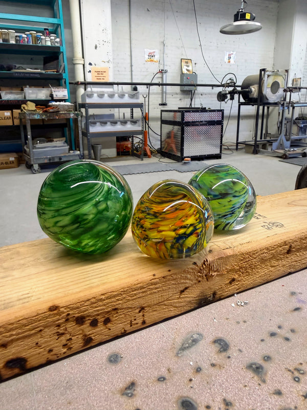September Hot Glass: 20 Minute Workshops (Pumpkin or Paperweight)