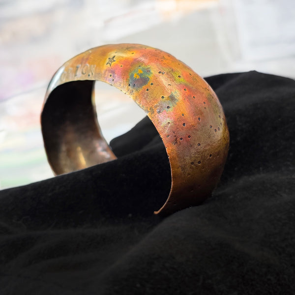 Jewelry POP UP: Intro to Small Metals/Copper Cuff Bracelets (Saturday, October 31 & November 14)