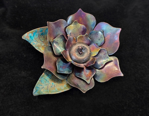Jewelry POP UP: Copper Patina Brooches (Saturday, December 5 & 12)